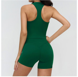 Custom Yoga Vest| Wholesale Yoga vest racerback tight-fitting sports vest outdoor running vest