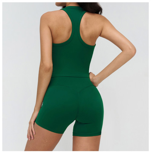 Custom Yoga Vest| Wholesale Yoga vest racerback tight-fitting sports vest outdoor running vest