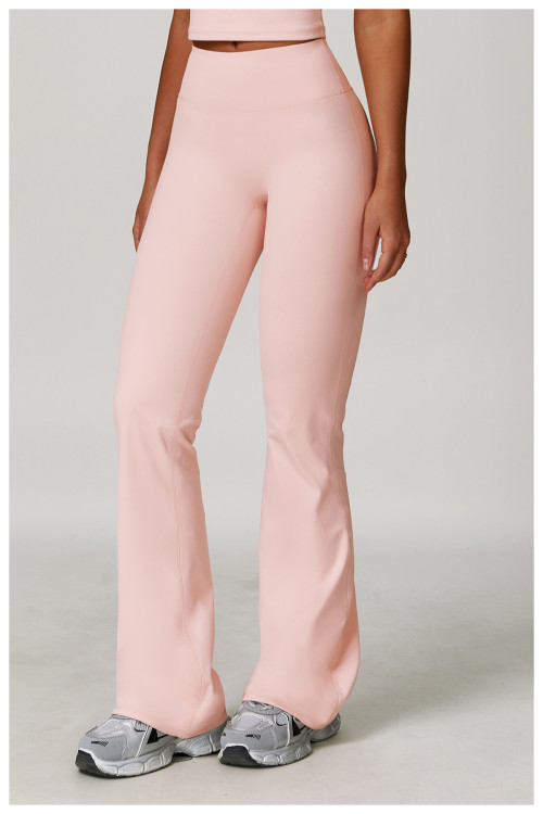 Custom yoga leggings|Wholesale High-waisted yoga leggings tight-fitting wide-leg flared pants