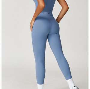 Custom yoga leggings|Wholesale leggings high-waist color-block quick-drying flare pants for fitness