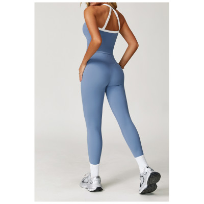 Custom yoga leggings|Wholesale leggings high-waist color-block quick-drying flare pants for fitness