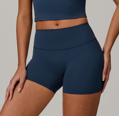 Custom Sports Shorts|Wholesale Yoga shorts high-waist tummy-control fitness butt-lifting running