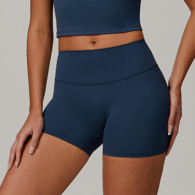 Custom Sports Shorts|Wholesale Yoga shorts high-waist tummy-control fitness butt-lifting running