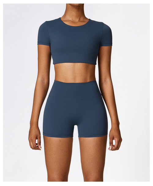 Custom Sports Shorts|Wholesale Yoga shorts high-waist tummy-control fitness butt-lifting running