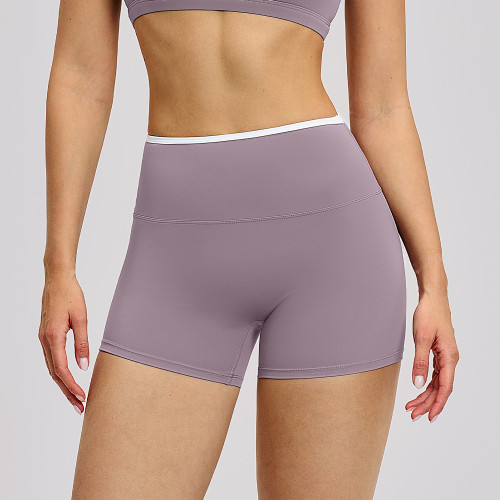 Custom Sports Shorts|Wholesale Yoga shorts high-waist quick-drying shorts sports running shorts