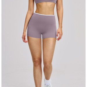 Custom Sports Shorts|Wholesale Yoga shorts high-waist quick-drying shorts sports running shorts