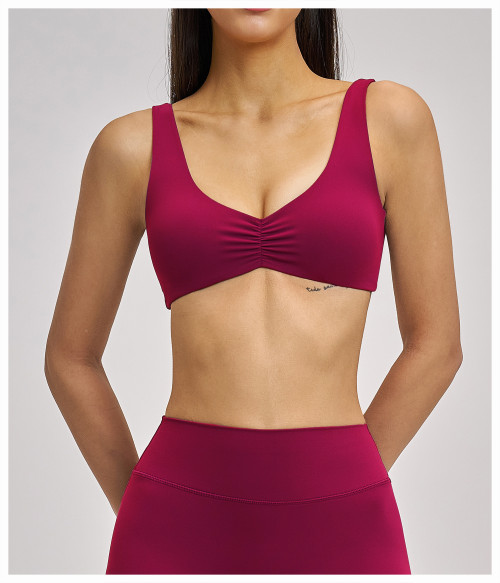 Custom Yoga bra|Wholesale Sports bra sexy backless yoga bra push-up sports bra  running fitness bra