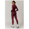 Custom Yoga Sets|Wholesale Seamless warm zipper yoga set for sports fitness and running