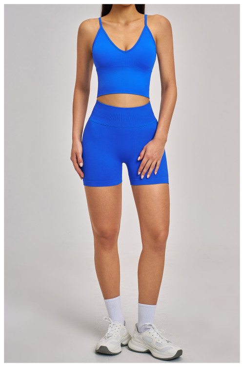 Custom Yoga Sets|Wholesale winter zipper Seamless yoga set is suitable for sports and fitness