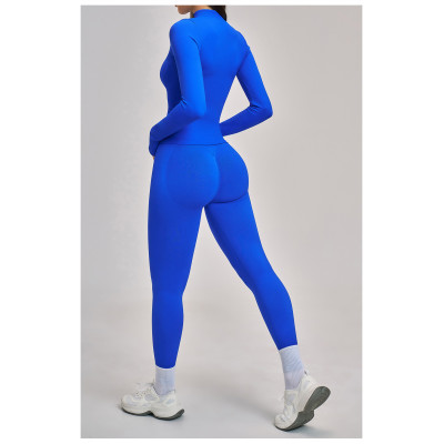 Custom Yoga Sets|Wholesale Yoga Set Seamless Racerback Fitted Running and Cycling Fitness Clothing