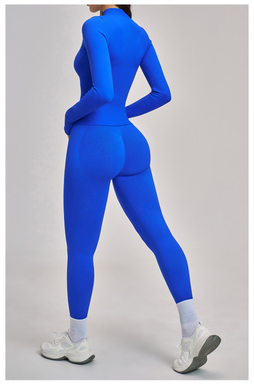 Custom Yoga Sets|Wholesale Yoga Set Seamless Racerback Fitted Running and Cycling Fitness Clothing