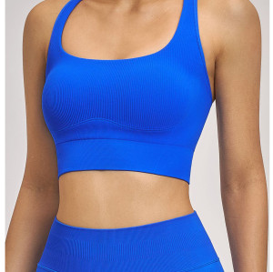 Custom Yoga bra|Wholesale Seamless Yoga Bra with Beautiful Back Quick-Drying Sports Top for Running