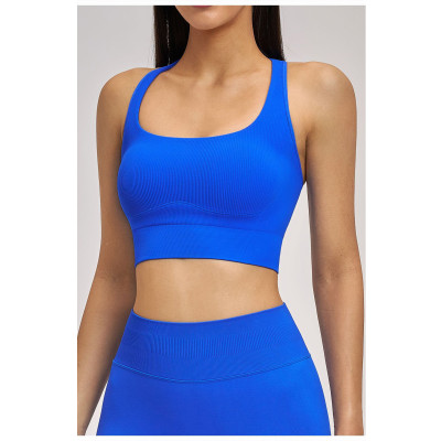 Custom Yoga bra|Wholesale Seamless Yoga Bra with Beautiful Back Quick-Drying Sports Top for Running