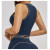 Custom Yoga Vest|Wholesale Nude-feel shockproof color-blocked yoga bra fitness running sports