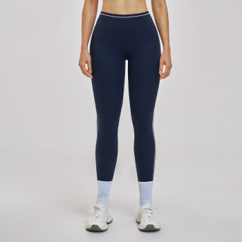 Custom yoga leggings|Wholesale Color-blocked yoga pants high-waiste quick-drying for outdoor cycling