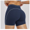 Custom Sports Shorts|Wholesale High-waiste athletic shorts color-blocked casual yoga shorts outdoor