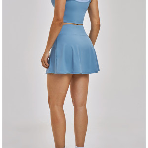 Custom Yoga Sets|Wholesale Yoga set with cross-back design quick-drying tennis set running sports