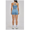 Custom Yoga Sets|Wholesale Cross-back yoga casual sports set for running