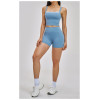 Custom Yoga Sets|Wholesale Cross-back yoga casual sports set for running