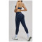 Custom Yoga Sets|Wholesale Color-blocked bodycon yoga suit for outdoor running