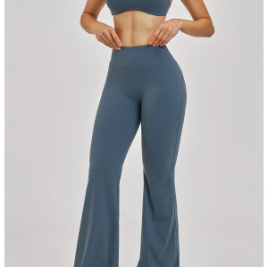 Custom Yoga Sets|Wholesale Beautiful back yoga set  brushed fashion micro-fitness sports set