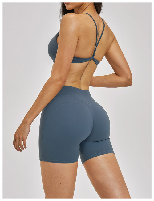 Custom Yoga Sets|Wholesale New backless yoga set slimming and quick-drying suitable for outside