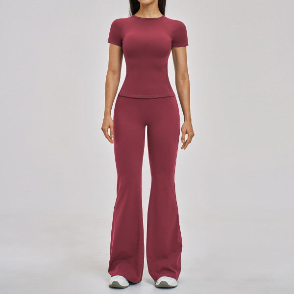 Custom Yoga Sets|Wholesale New slim-fit quick-drying sportswear casual sports yoga outfit