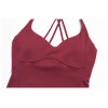 Custom Yoga Sets|Wholesale Cross-back yoga wear cross-border shock-absorbing outdoor casual vest set