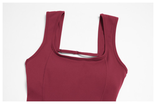 Custom jumpsuits|Wholesale Yoga backless bodysuit with a slight flare slimming one-piece yoga outfit