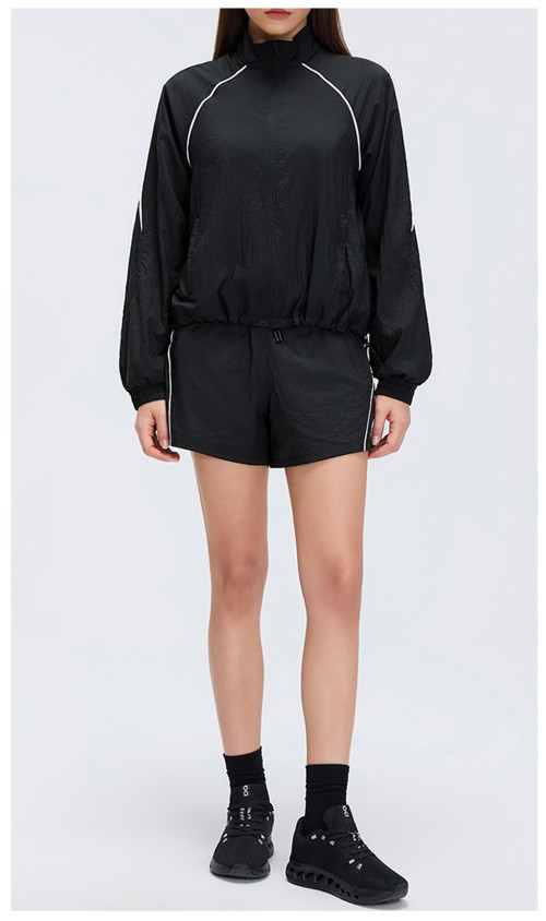 Custom Yoga Sets|Wholesale Quick-drying running shorts loose-fitting outdoor fitness sports set