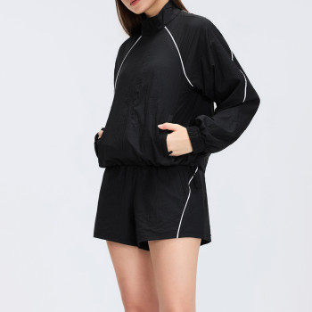 Custom Yoga Sets|Wholesale Quick-drying running shorts loose-fitting outdoor fitness sports set