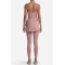 Custom Yoga Sets|Wholesale Tank top with thin shoulder straps and adjustable front pleats