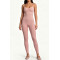 Custom Yoga Sets|Wholesale Tank top with thin shoulder straps and adjustable front pleats