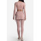 Custom Yoga Sets|Wholesale Long-sleeved gym outfit with front crossover style ballet style