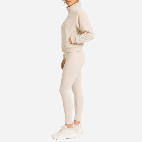 Custom Yoga Sets|Wholesale Women's casual fitness set, winter outdoor running sweatshirt