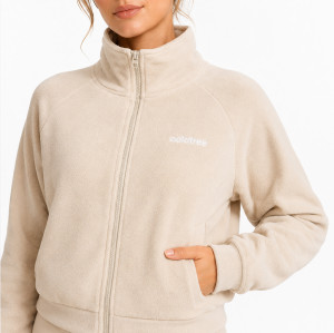 Custom Yoga Sets|Wholesale Women's casual fitness set, winter outdoor running sweatshirt