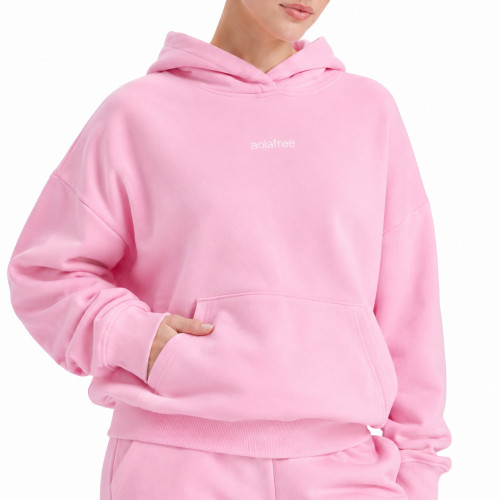 Custom Yoga Sets|Wholesale Winter casual fitness set, women's outdoor running sweatshirt