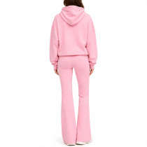 Custom Yoga Sets|Wholesale Winter casual fitness set, women's outdoor running sweatshirt