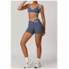 Custom sports nylon bra|sports bra halterneck sports bra fitness sports bra top
