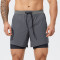 Custom men's shorts |Men's fitness shorts nylon running training elastic quick-drying
