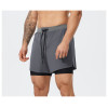 Custom men's shorts |Men's fitness shorts nylon running training elastic quick-drying