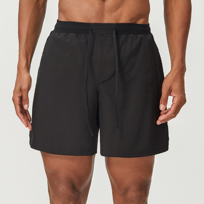 Custom men's shorts |Double-layer men's running quick-drying breathable shorts for outdoor sports