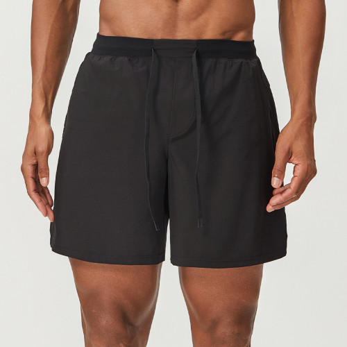 Custom men's shorts |Double-layer men's running quick-drying breathable shorts for outdoor sports