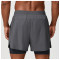 Custom men's shorts |Men's running quick-drying shorts with zipper, stylish casual outdoor