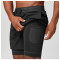 Custom men's shorts |Men's Skin-Friendly, Breathable Quick-Drying Sports Casual Double-Layer Shorts