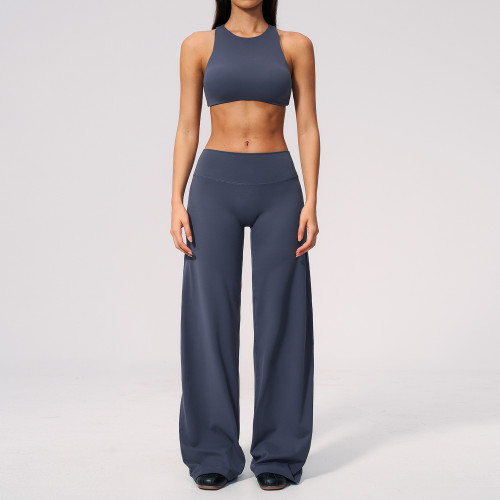 Custom Yoga Sets|Wholesale Athletic Yoga Set Running Fitness and Leisure Tummy Control&Butt-Lifting