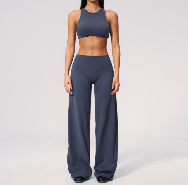 Custom Yoga Sets|Wholesale Athletic Yoga Set Running Fitness and Leisure Tummy Control&Butt-Lifting