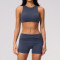 Custom Yoga Sets|Wholesale Form-fitting, quick-dry yoga set with a stylish open-back design