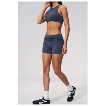 Custom Yoga Sets|Wholesale Form-fitting, quick-dry yoga set with a stylish open-back design