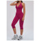Custom Yoga Sets|Wholesale Women's Loose Casual and Stylish Brushed Yoga Set–Suitable for Outdoor